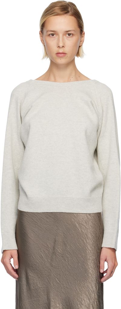 Maison Margiela Maison Margiela Gray Wool Knit Sweater