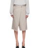 Maison Margiela Maison Margiela Gray Wrap Shorts - 1