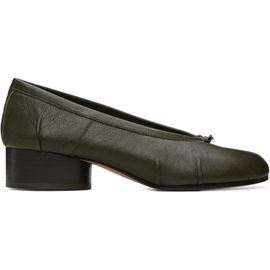 Maison Margiela Maison Margiela Green Tabi Ballerina Heels