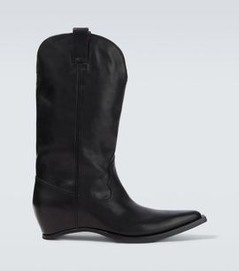 Maison Margiela Maison Margiela Heel-Less leather cowboy boots
