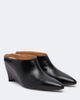 Maison Margiela Maison Margiela Heel-Less leather wedge mules - 1