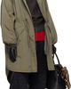 Maison Margiela Maison Margiela Khaki Hooded Parka - 4