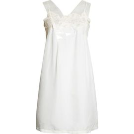 Maison Margiela Maison Margiela Lace Trim Silk Slipdress