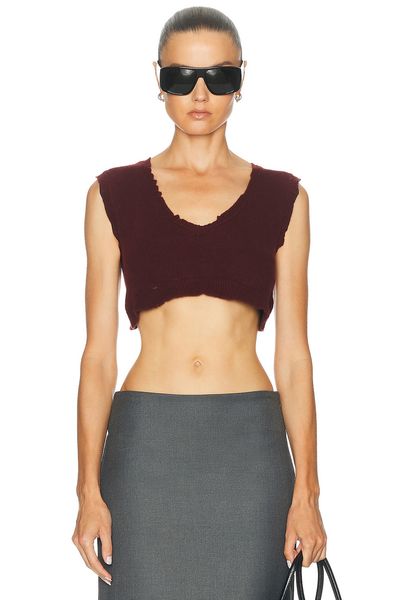 Maison Margiela Maison Margiela Lived-In Knitwear Top