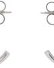 Maison Margiela Maison Margiela Logo Reference Signet Earrings - 1