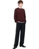Maison Margiela Maison Margiela Navy & Gray Two-Tone Wool Trousers - 4