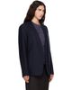 Maison Margiela Maison Margiela Navy Minimal Virgin Wool Blazer - 2