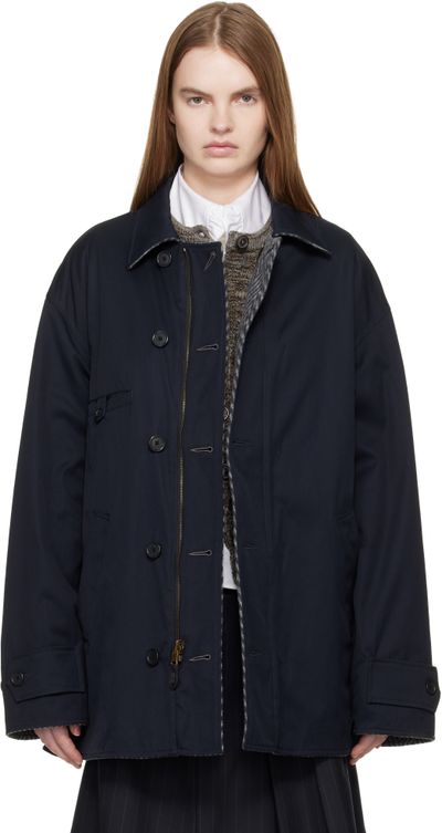 Maison Margiela Maison Margiela Navy Sports Jacket