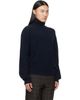 Maison Margiela Maison Margiela Navy Virgin Wool Turtleneck - 2