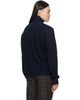 Maison Margiela Maison Margiela Navy Virgin Wool Turtleneck - 3