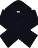 Maison Margiela Maison Margiela Navy Wool Hooded Scarf - 1