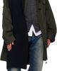 Maison Margiela Maison Margiela Navy Wool Hooded Scarf - 3