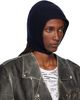 Maison Margiela Maison Margiela Navy Wool Knit Hood - 2