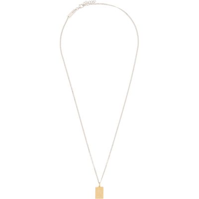 Maison Margiela Maison Margiela Numeric Diamond Pendant Necklace