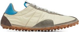 Maison Margiela Maison Margiela Off-White & Blue Sprinter Sneakers