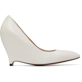 Maison Margiela Maison Margiela Off-White Heel-Less Heels
