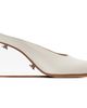 Maison Margiela Maison Margiela Off-White Plexi Pump Mules - 1