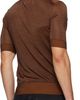 Maison Margiela Maison Margiela Orange Dandy Check Wool Knit Polo - 3