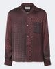 Maison Margiela Maison Margiela Paisley satin shirt - 1