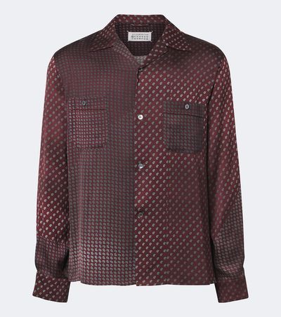 Maison Margiela Maison Margiela Paisley satin shirt