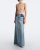 Maison Margiela Maison Margiela Paneled denim maxi skirt - 2