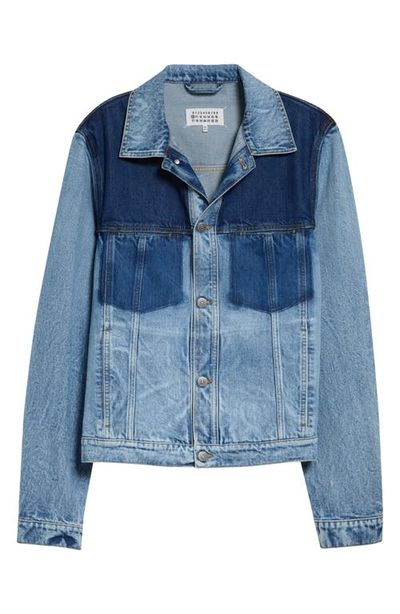 Maison Margiela Maison Margiela Patchwork Denim Trucker Jacket