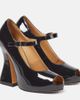 Maison Margiela Maison Margiela Patent leather peep-toe Mary Jane pumps - 1