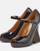 Maison Margiela Maison Margiela Patent leather peep-toe Mary Jane pumps - 5