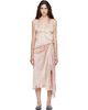 Maison Margiela Maison Margiela Pink Lace Slip Midi Dress - 1