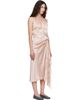 Maison Margiela Maison Margiela Pink Lace Slip Midi Dress - 2