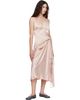 Maison Margiela Maison Margiela Pink Lace Slip Midi Dress - 4