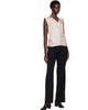 Maison Margiela Maison Margiela Pink Silk V-Neck Top - 4