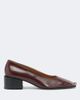 Maison Margiela Maison Margiela Piped leather pumps - 5