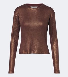 Maison Margiela Maison Margiela Printed cotton top