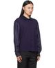 Maison Margiela Maison Margiela Purple Bimaterial Shirt - 2
