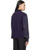 Maison Margiela Maison Margiela Purple Bimaterial Shirt - 3