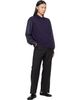 Maison Margiela Maison Margiela Purple Bimaterial Shirt - 4