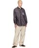 Maison Margiela Maison Margiela Purple Double-Dyed Workwear Shirt - 4