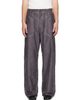 Maison Margiela Maison Margiela Purple Double-Dyed Workwear Trousers - 1