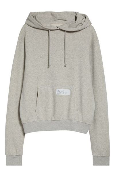 Maison Margiela Maison Margiela Regular Fit Logo Patch Hoodie