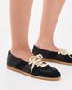 Maison Margiela Maison Margiela Replica Soft Laced Ballet Sneakers Black - 3