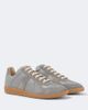 Maison Margiela Maison Margiela Replica suede-trimmed leather sneakers - 1