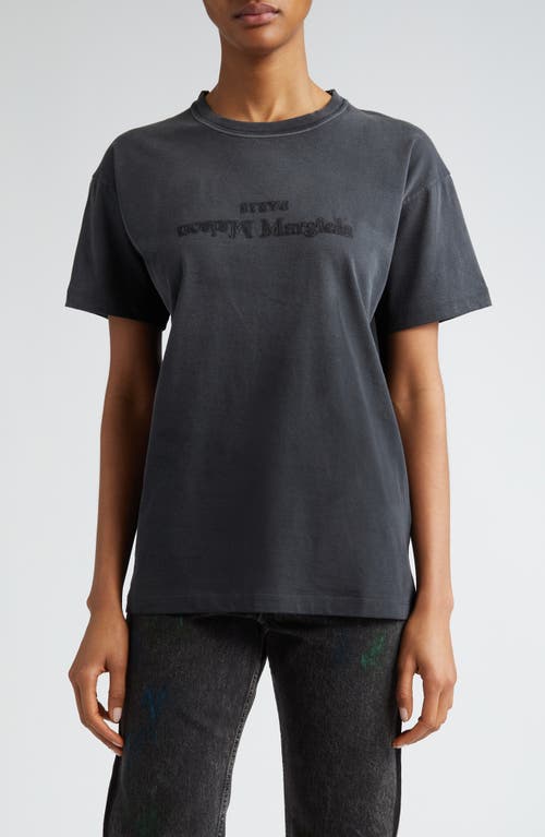 Maison Margiela Maison Margiela Reverse Logo Cotton Jersey T-Shirt