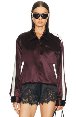 Maison Margiela Maison Margiela Satin Bomber Jacket