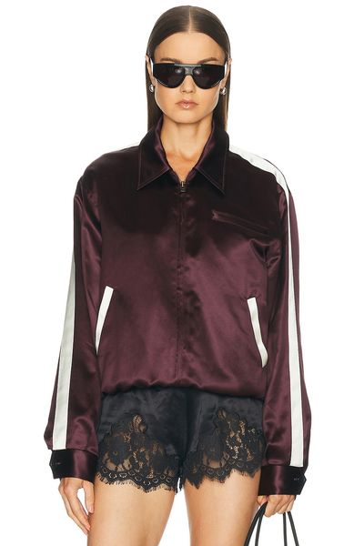 Maison Margiela Maison Margiela Satin Bomber Jacket