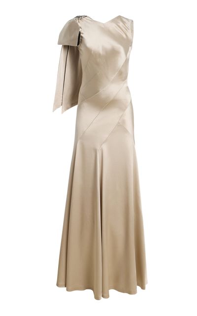 Maison Margiela Maison Margiela Satin Maxi Dress