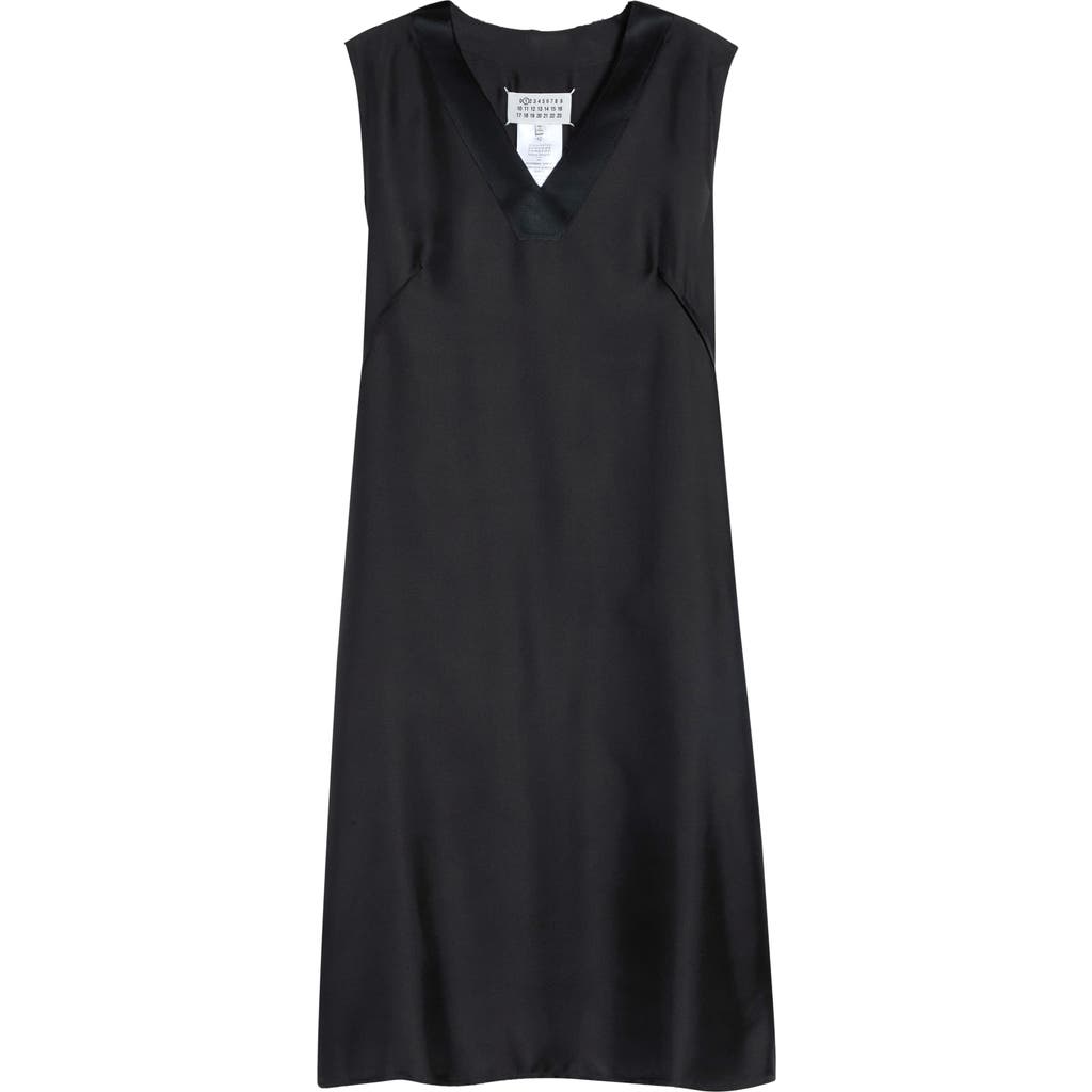 Maison Margiela Maison Margiela Silk Satin Midi Dress