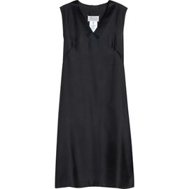 Maison Margiela Maison Margiela Silk Satin Midi Dress