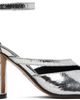 Maison Margiela Maison Margiela Silver Tabi Pump Heels - 1