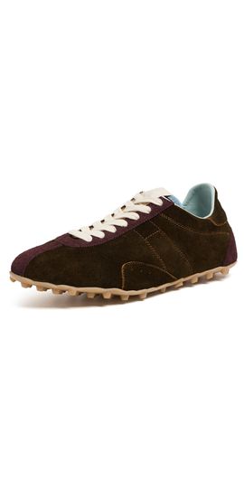 Maison Margiela Maison Margiela Sprinters Low Top Sneakers Brown Shade/Mauve